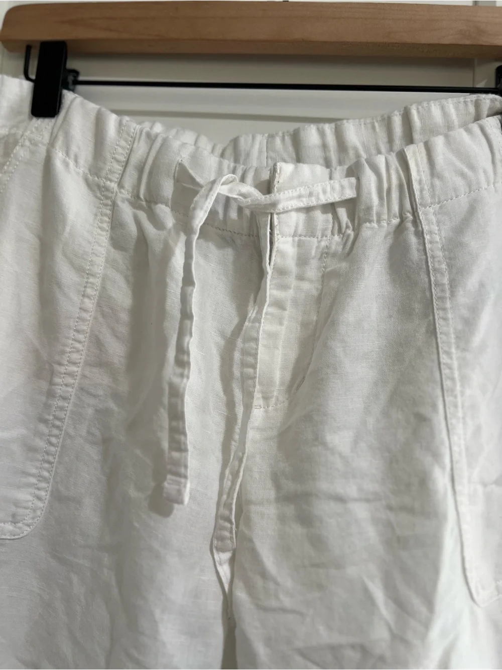 Women’s Columbia Linen and Cotton Blend White Pant